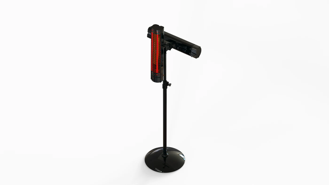 ELCON Taşınabilir Uzaktan Kumandalı Elektrikli Infrared Isıtıcı — ST1-RCH-2500/6