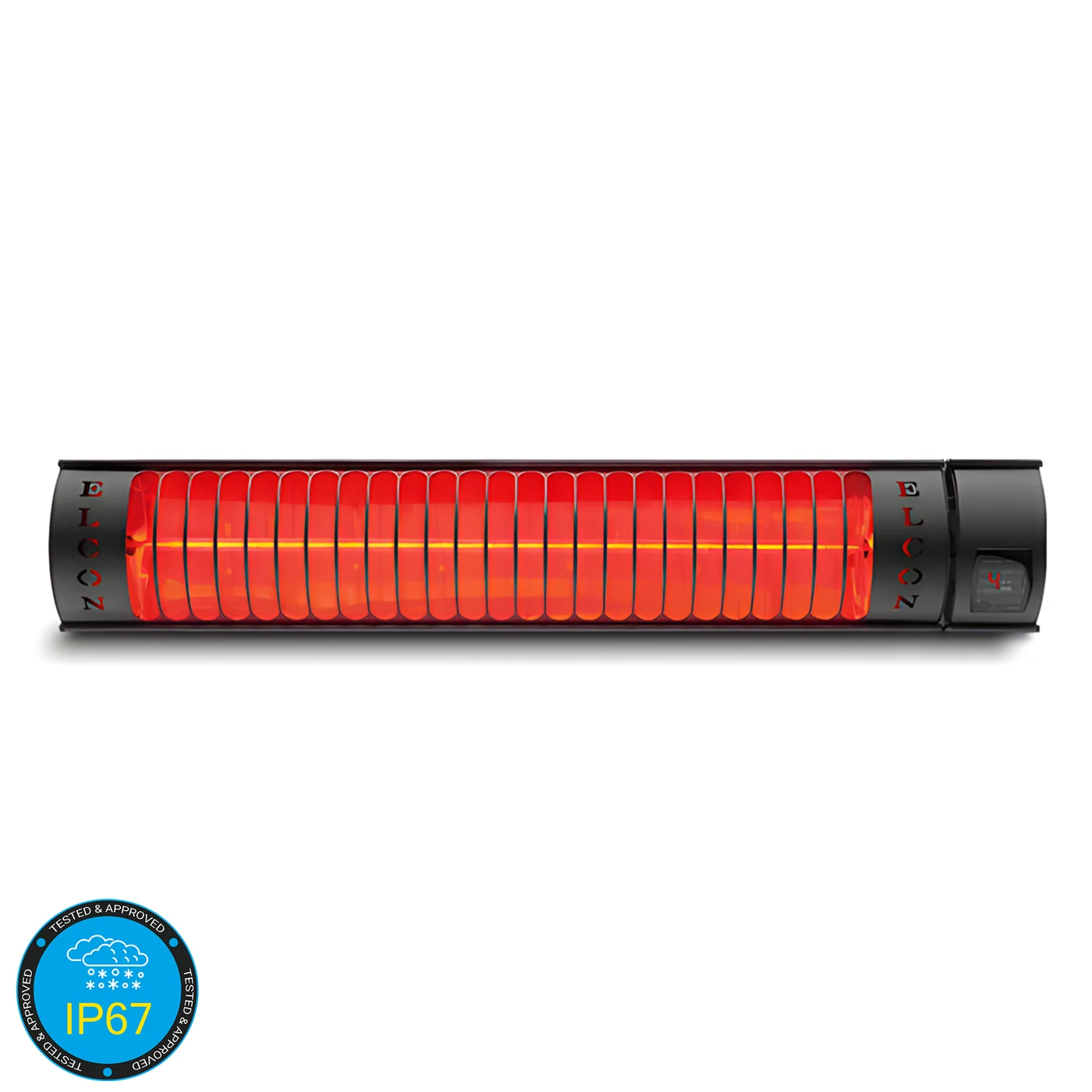 ELCON Uzaktan Kumandalı Elektrikli Infrared Isıtıcı — RCH-2500/6