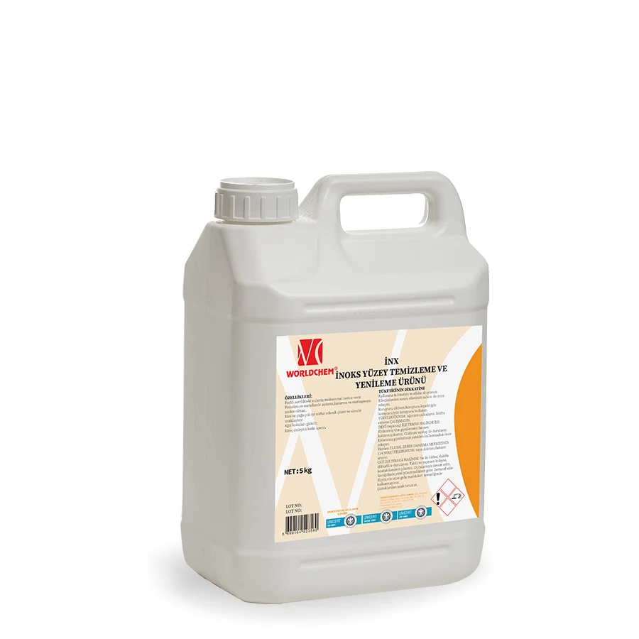 Worldchem Çelik Krom Inox Parlatıcı İNX 5 kg