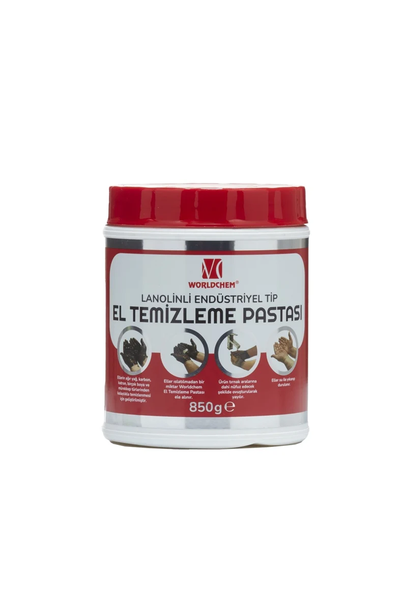 Worldchem Endüstriyel El Temizleyici Pasta  Lanolinli 850 g — RC