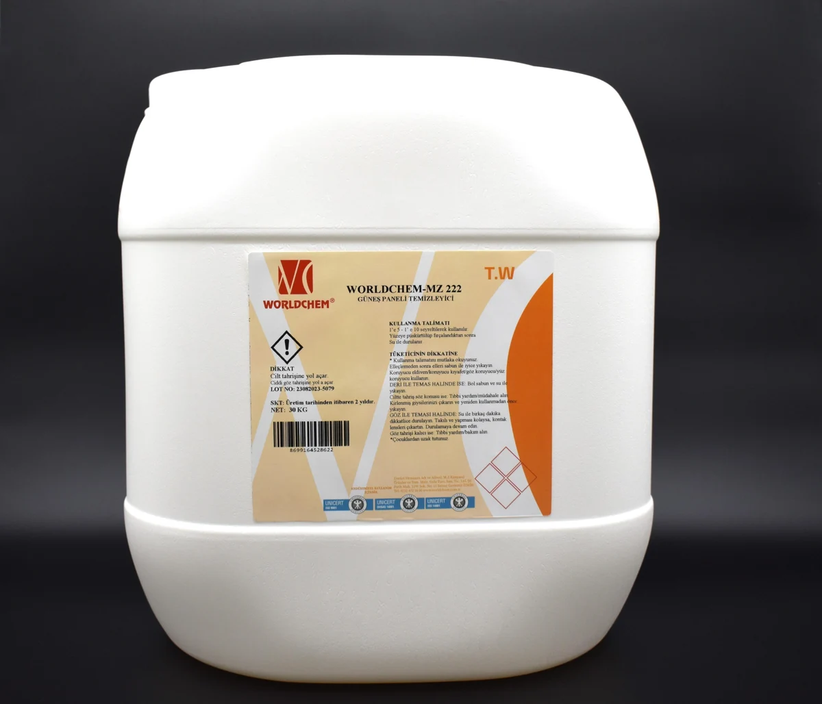 Worldchem Güneş Paneli Temizleme Solüsyonu  10 L — MZ 222