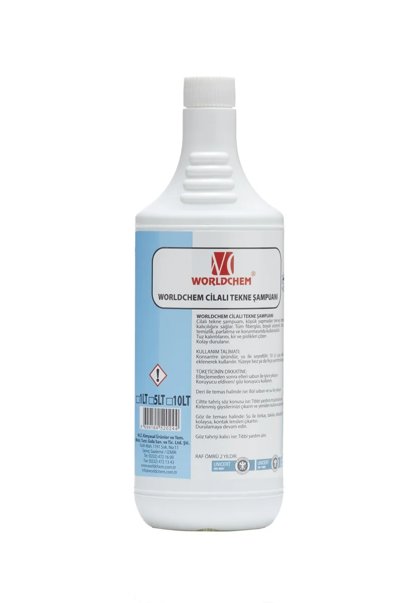 Worldchem Cilalı Tekne Şampuanı 1 L