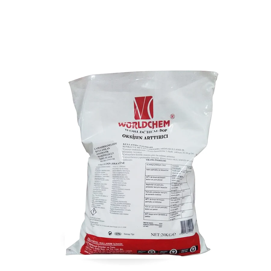 Worldchem Oksijen Bazlı Çamaşır Ağartıcı  kg — DOP 20
