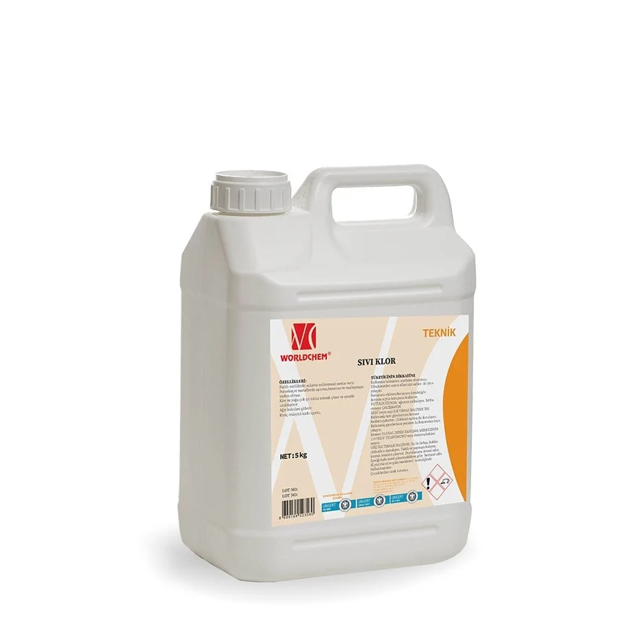 Worldchem Havuz Suyu Sıvı Klor 5 kg