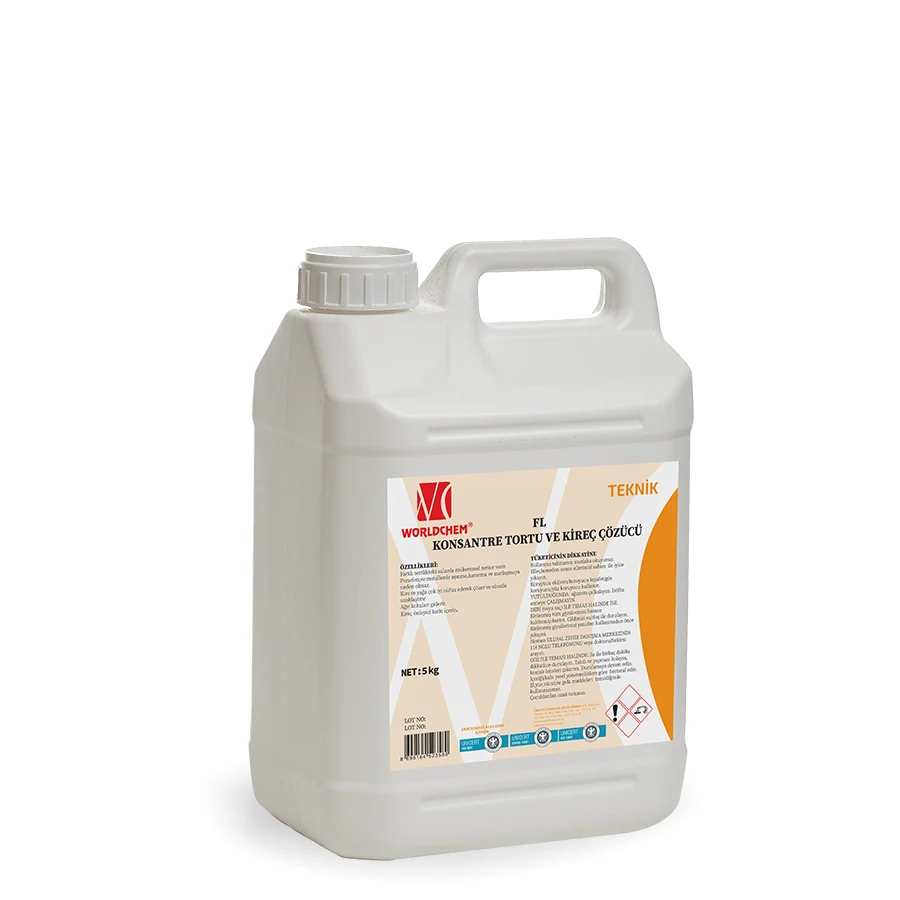 Worldchem Tortu ve Kireç Çözücü Konsantre  5 KG — FL